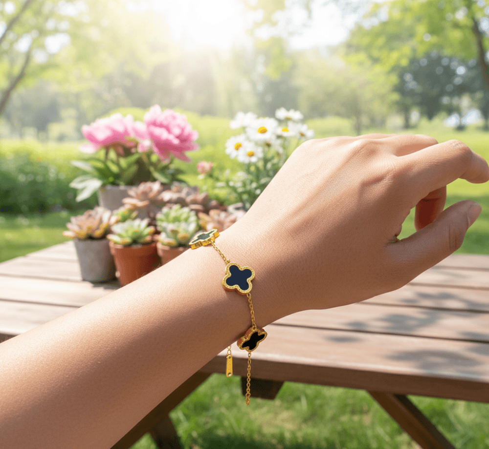 Clover Bracelet – Stainless Steel