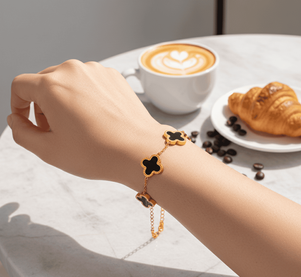 Clover Bracelet – Stainless Steel