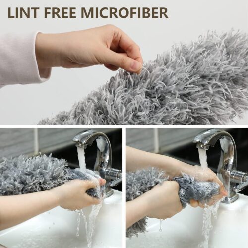 Grey Microfiber Flexible Duster