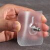 Transparent Self-Adhesive Wall Hooks - Pack of 10