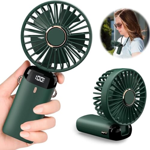 Digital Display Portable Mini Fan