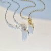 Flower Rotation Pendant Necklace