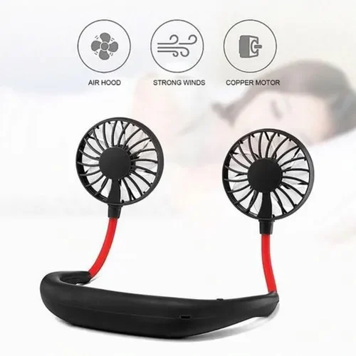 Rechargeable 3 Speed Neck Fan