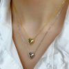 Heart Shape Necklace |  Love Heart Pendant Necklace
